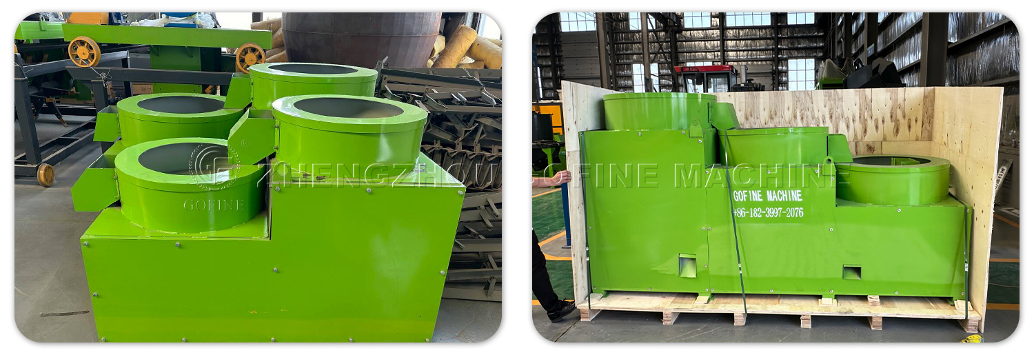 fertilizer polishing machine