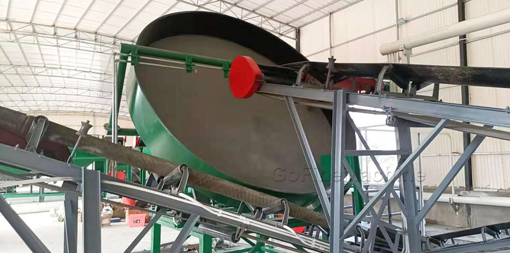 Cat litter production line and production process