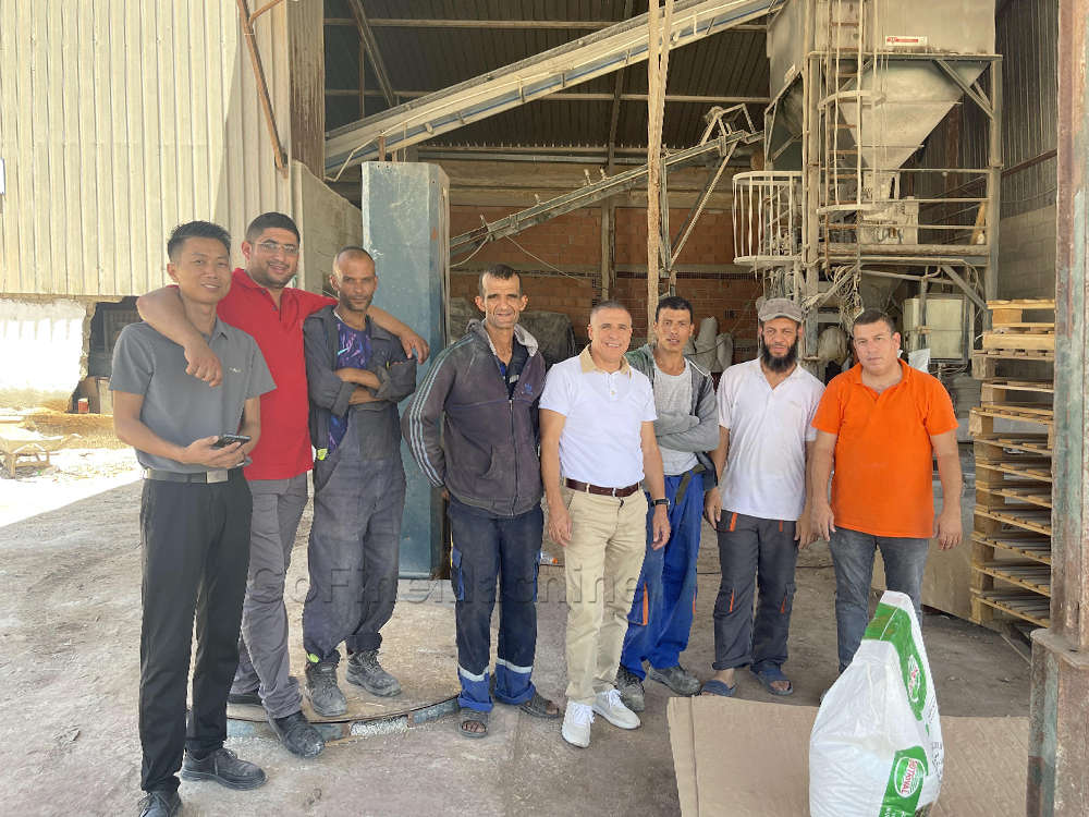 Overseas fertilizer production line on-site technical guidance