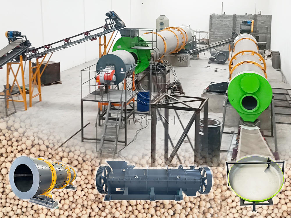 Type of fertilizer granulator machine