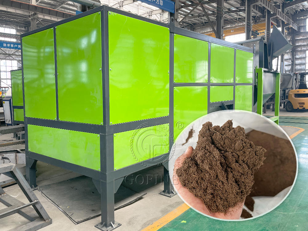 Organic Fertilizer of Cow Manure Production