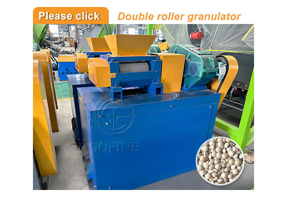 double roller granulator