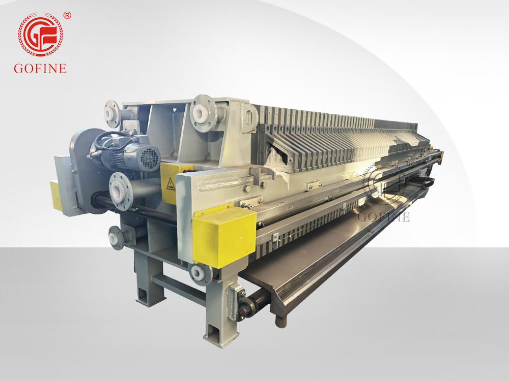 Industrial Plate and Frame Filter Press for Sludge Treatment