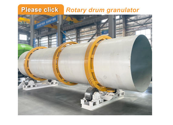 wet type rotary drum granulator