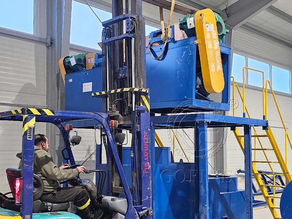 Fertilizer production line installation service in Hungary