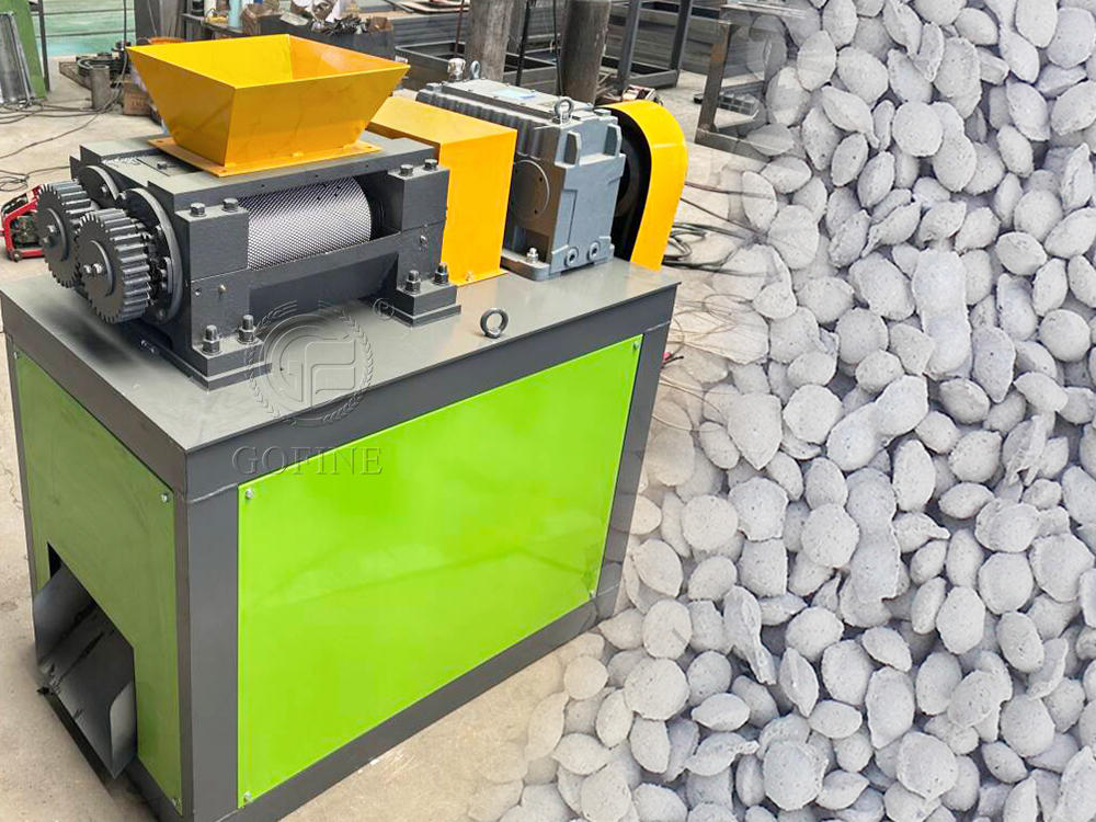 New technology for granulating industrial salt for deicing agent