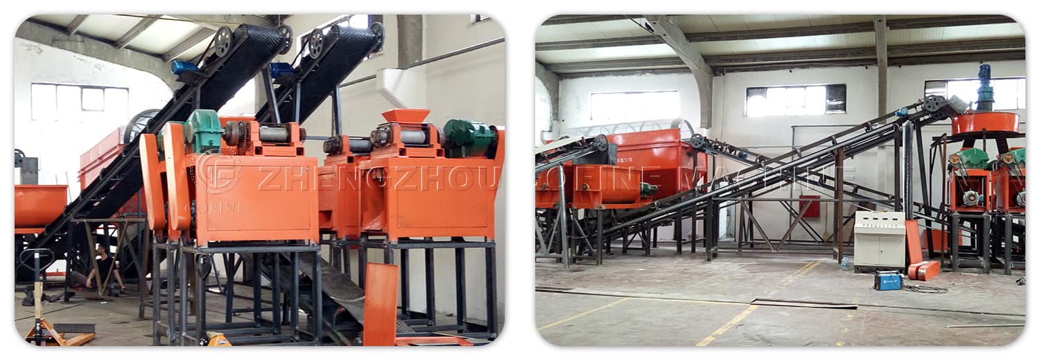 Phosphate fertilizer production line equipment