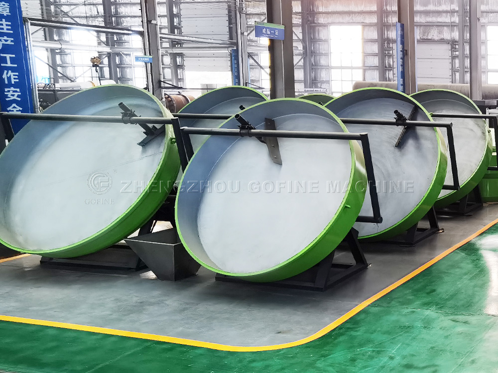 Palm fertilizer granulator organic fertilizer production equipment