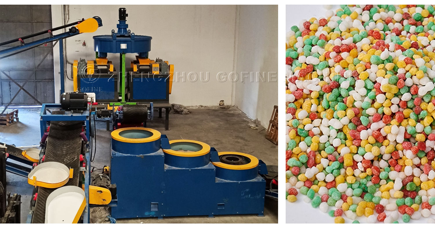 water-soluble fertilizer granulator
