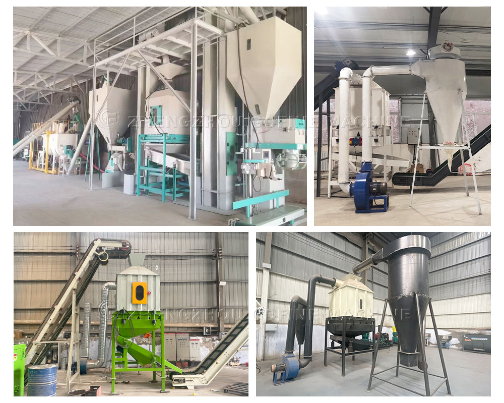 Fertilizer pellet cooler