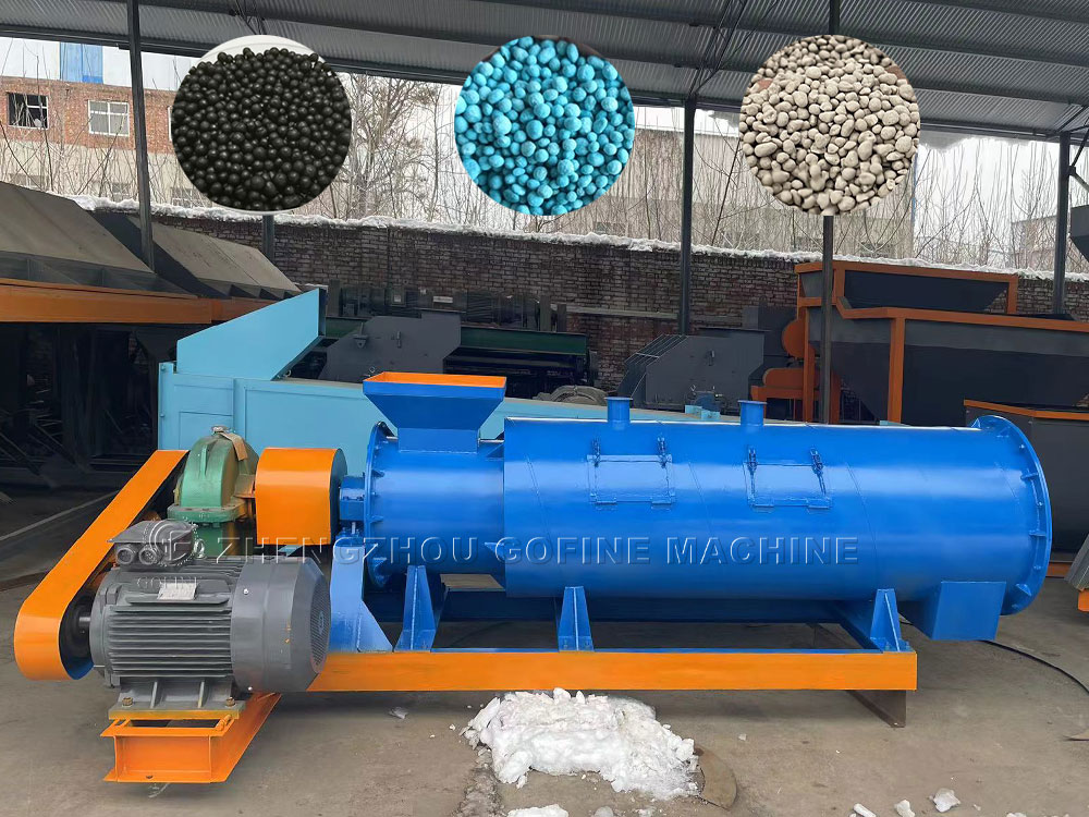 New Type Chicken Manure Organic Fertilizer Granulator Machine | Biofertilizer Processing Equipment