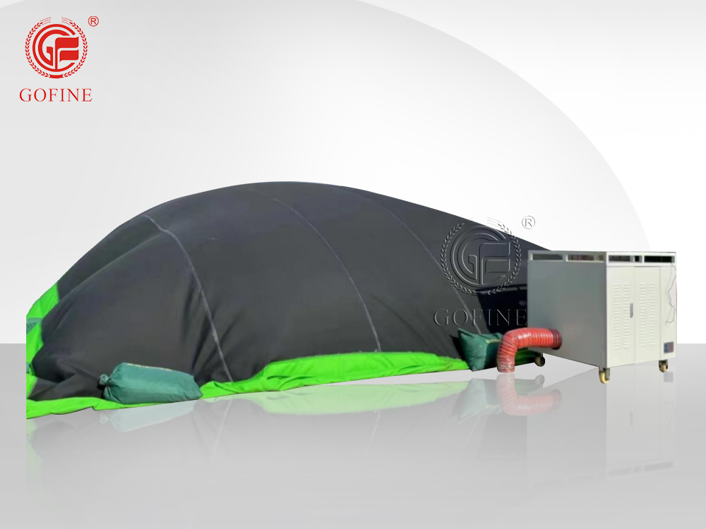 E-PTFE Membrane Covered Aerobic Composting System