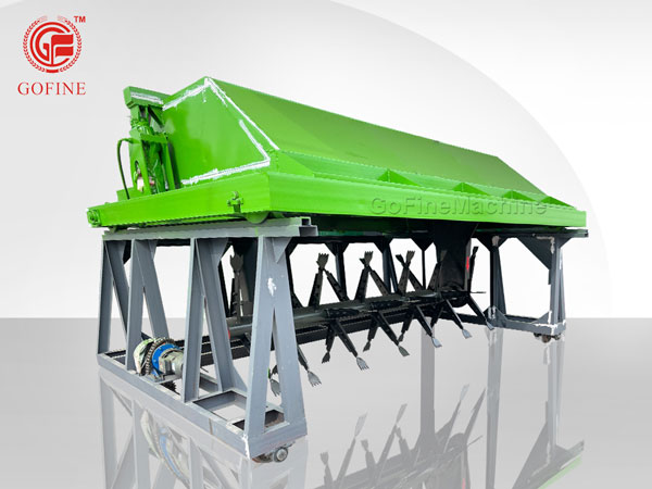 Hydraulic Lift Type Compost Turner Fermentation Fertilizer Making Machine