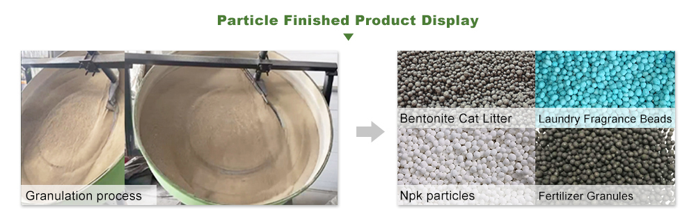 high-efficiency pan disc granulator