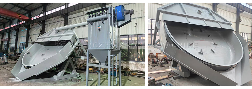 high-efficiency pan disc granulator