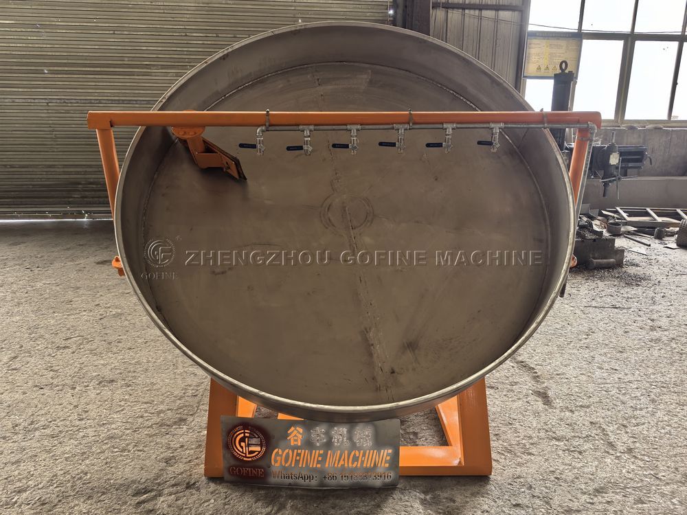 Pan Granulator Fertilizer Process Plant