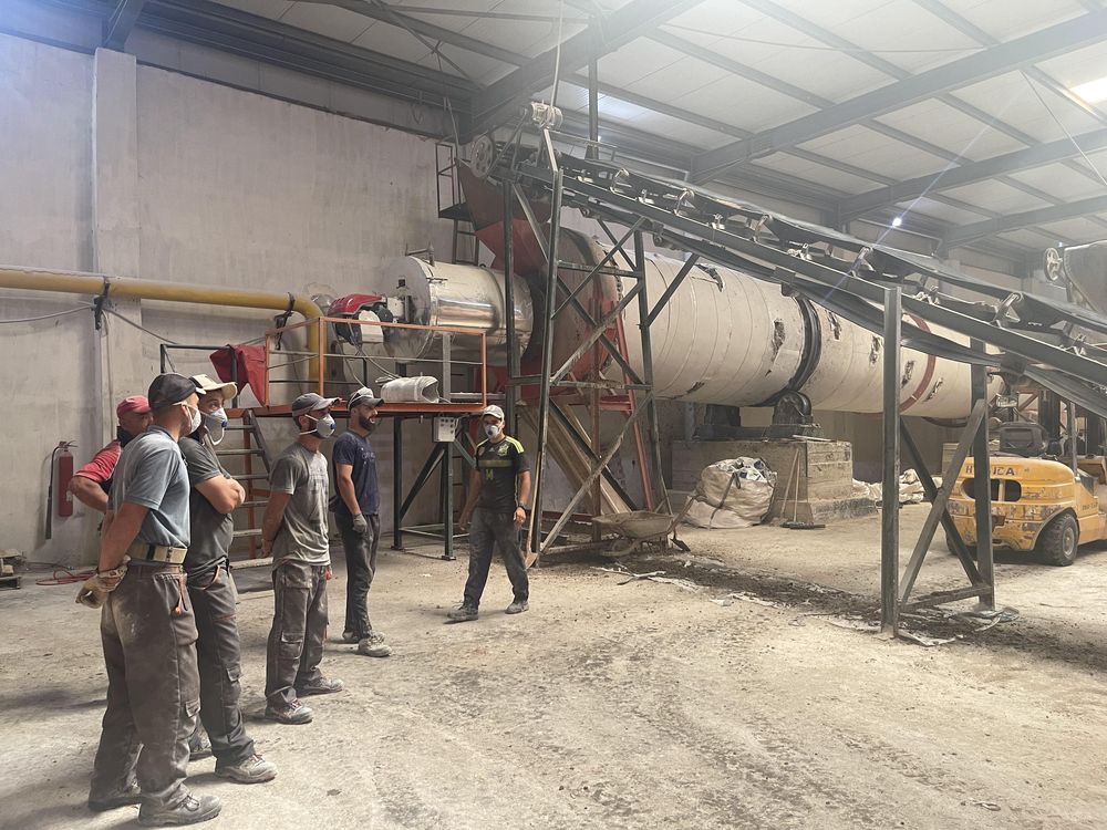 Chicken Manure Disc Granulator Organic Fertilizer Line