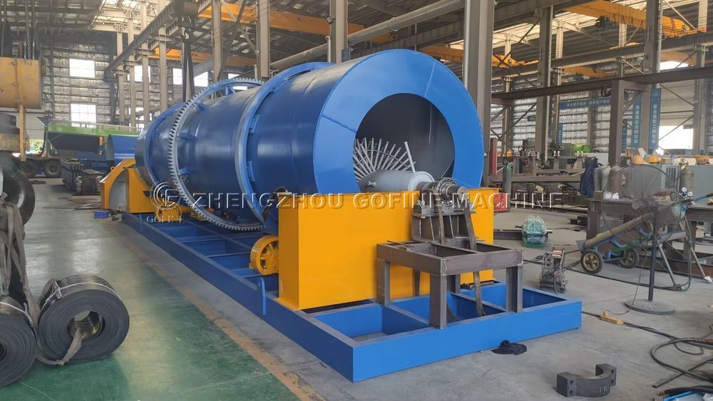Chicken Manure Disc Granulator Organic Fertilizer Line