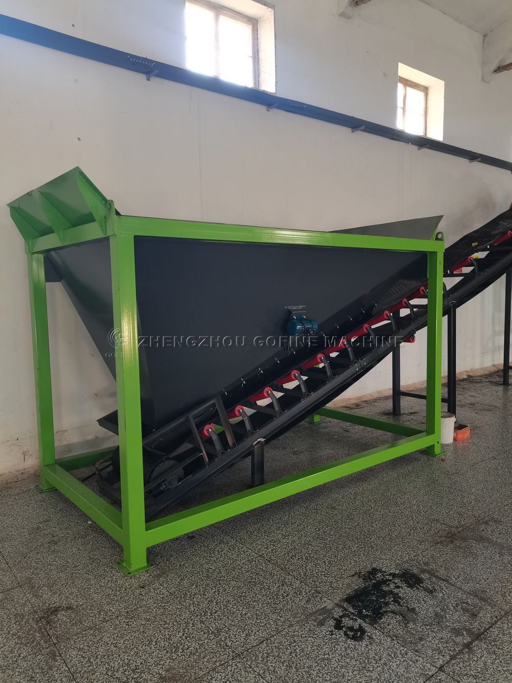Chicken Manure Disc Granulator Organic Fertilizer Line