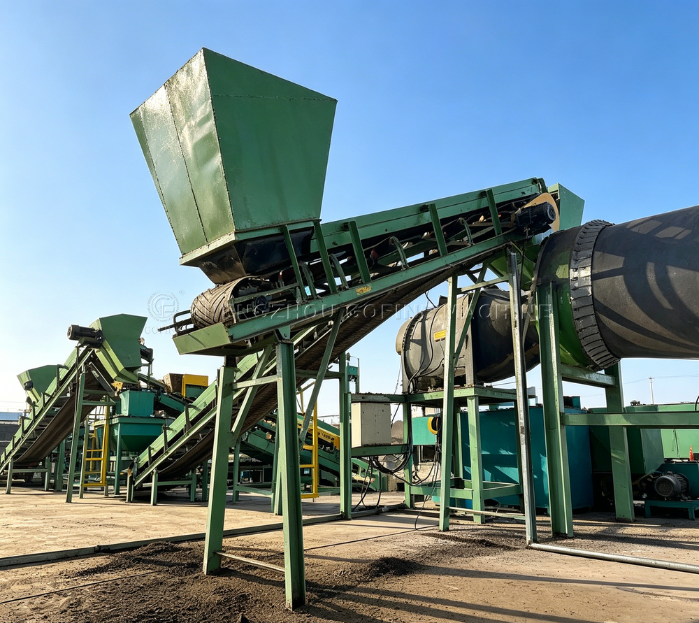 China disc granulator fertilizer factory 