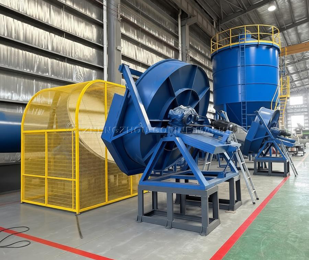 High Output Bentonite Disc Granulating Equipment