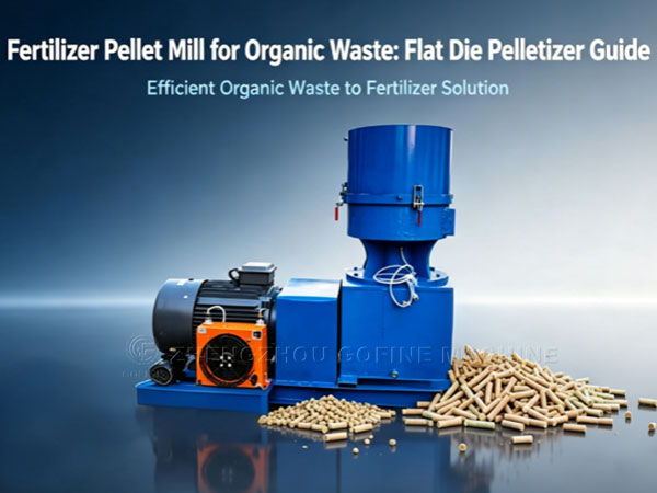 Fertilizer Pellet Mill for Organic Waste: Flat Die Pelletizer Guide