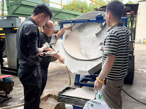 ​Cassava Starch & Bentonite Cat Litter Production Line: Pan Granulator Guide