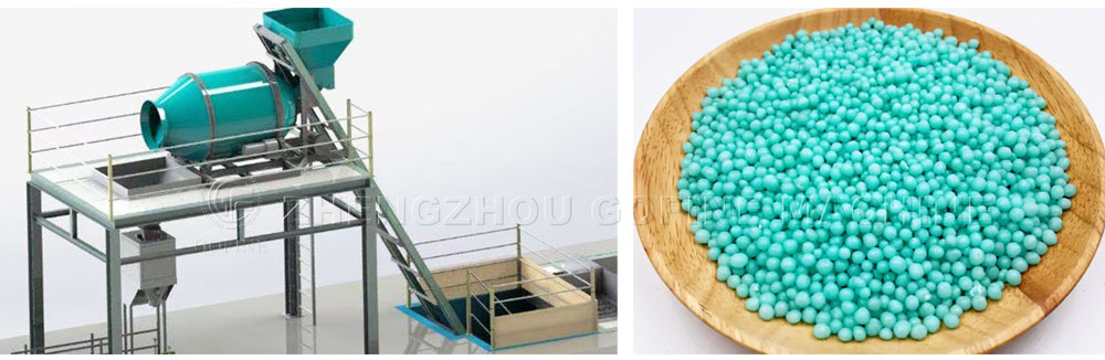 Slow Release Fertilizer Coating Machine