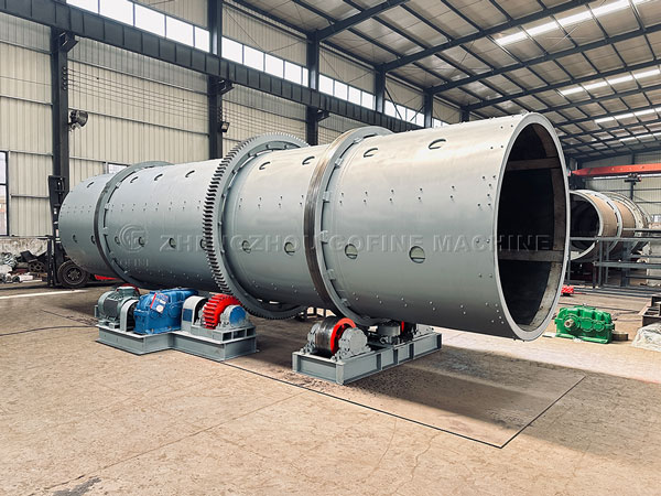 Heavy-Duty Rotary Drum Granulator: 2.0m x 8.0m for 15-18 TPH NPK Fertilizer Lines