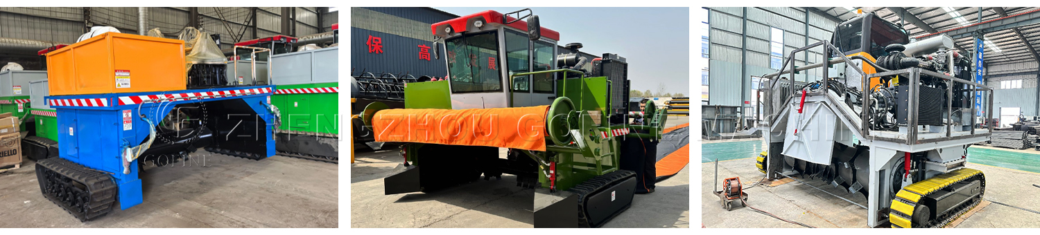 Organic Fertilizer Compost Turner Machine