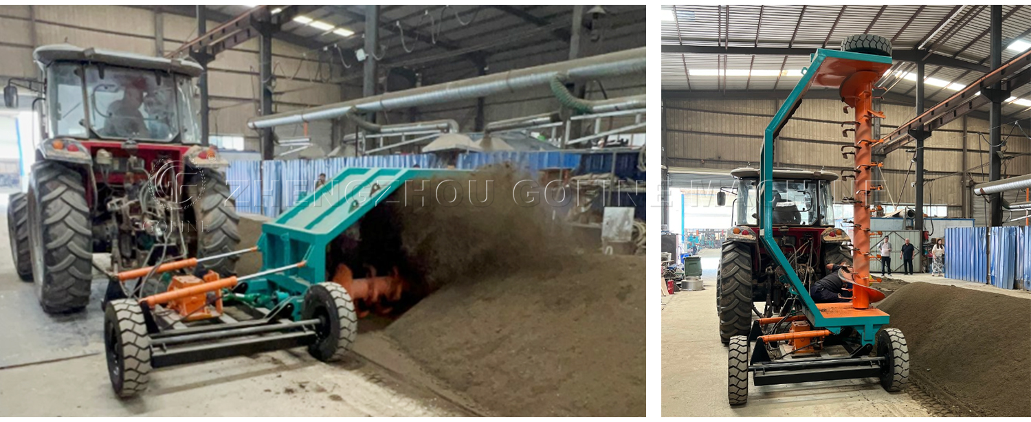 Towed Compost Turner