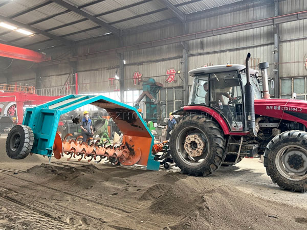 Towed Compost Turner: Heavy-Duty Solution for High-Volume Organic Fertilizer Production