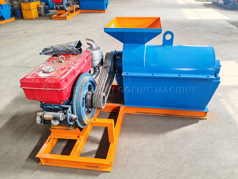 Diesel Semi-Wet Material Crusher: Heavy-Duty Solution for High-Moisture Waste Grinding