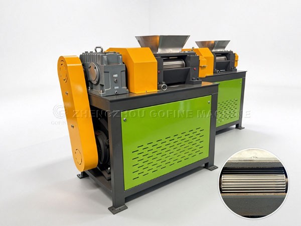 Custom Bar-Type Double Roller Extrusion Granulator: High-Yield Production of Irregular Strip Granule