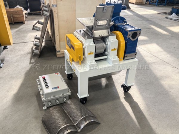 Mobile Lab Mini Briquette Press: 5mm Explosion-Proof Roll Compactor for Chemical & Fertilizer R&