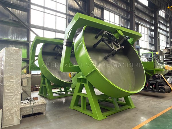 Heavy-Duty Pan Granulator: Unique Rotary Scraper Design for Maximum Disc Area Utilization