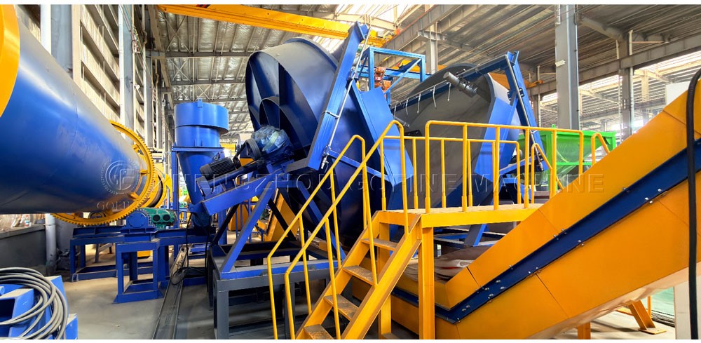 Stainless Steel Disc Granulator Production Line