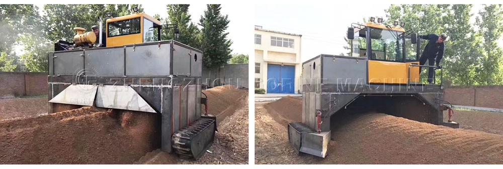 Crawler Compost Turner